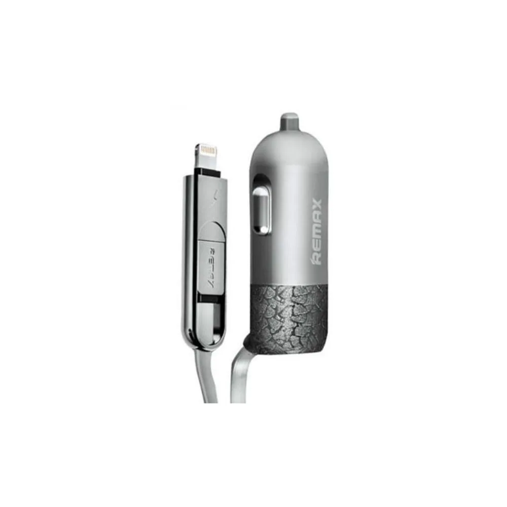 Комплект прикурювач Remax Finchy [Lightning + Micro USB] + USB 3.4a — фото 3