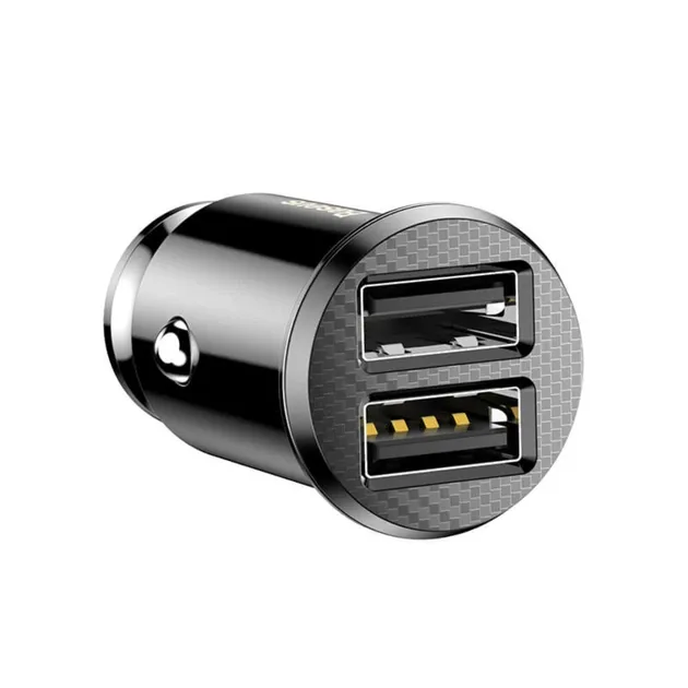 Прикурювач Baseus Grain Car Charger 5V 2xUSB 3.1A — фото 3