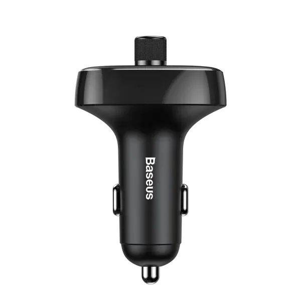 Прикурювач Baseus T Typed Bluetooth MP3 Charger 2xUSB — фото 2