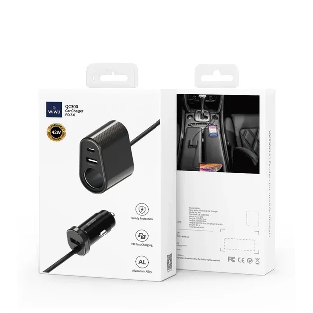 Прикурювач WIWU QC300 Series 42W — фото 3