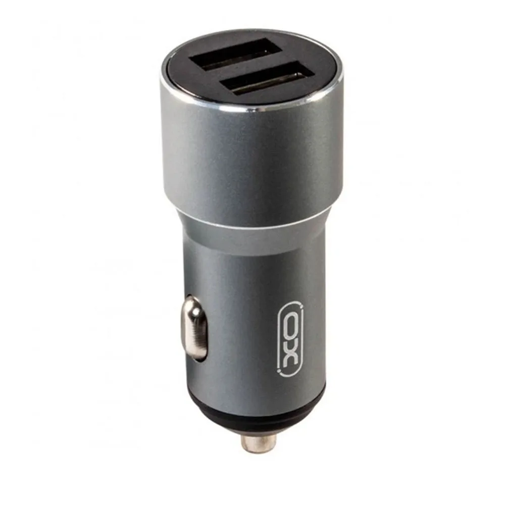 Прикурювач XO CC30 Metal 2xUSB 12W 2.4A