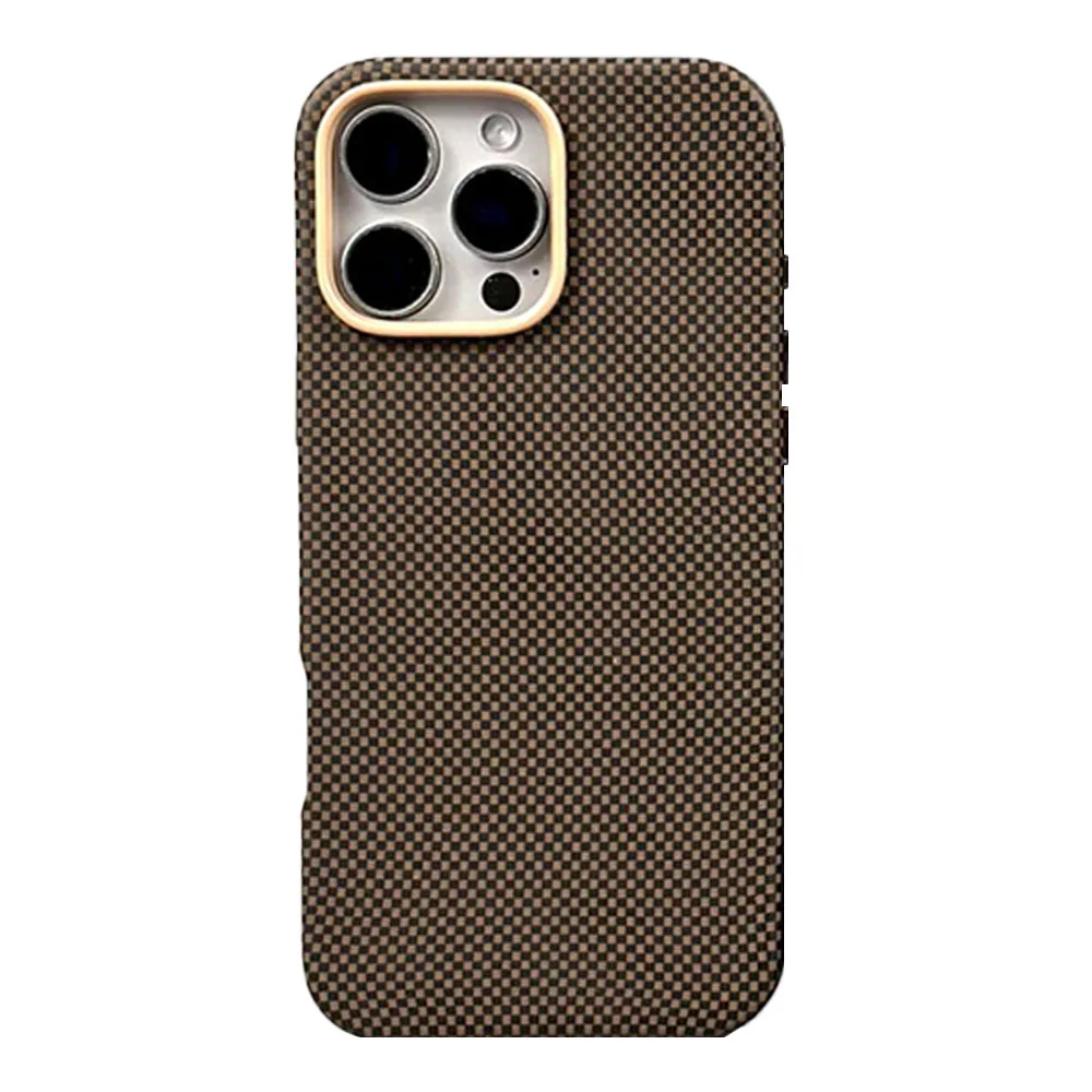 Чохол Carbon Fiber Case Magnetic IPhone 16 Pro — фото 2