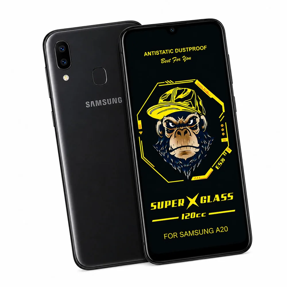 Захисне скло 120CC Anti Static [Dust-proof] для Samsung A20/A30/A30S/A50/A50S/M30/M30S/M21/M50 — фото 1