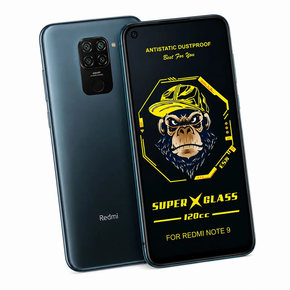 Захисне скло 120CC Anti Static [Dust-proof] для Xiaomi Redmi Note 9/Redmi 10X — фото 1