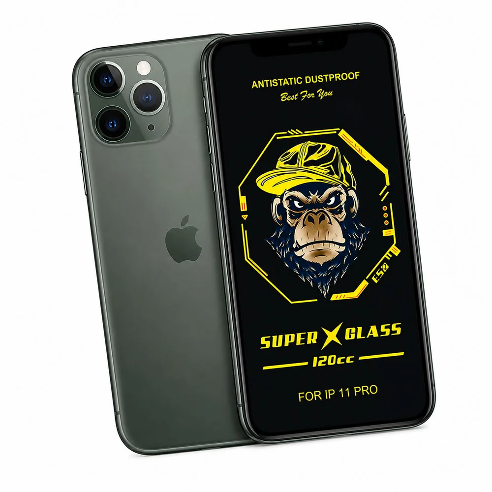 Захисне скло 120CC Anti Static [Dust-proof] для iPhone 11 Pro/X/Xs 5.8" — фото 1