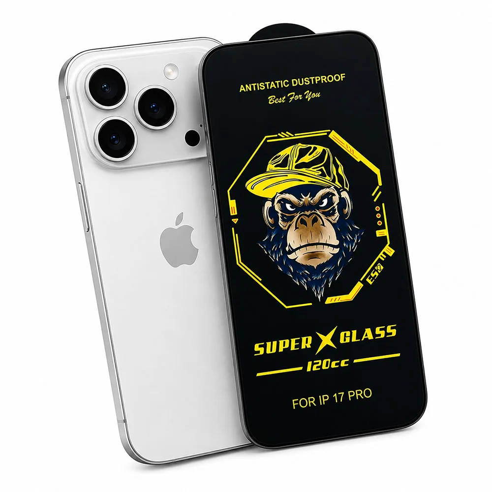 Захисне скло 120CC Anti Static [Dust-proof] для iPhone 17 Pro 6,3″ — фото 1