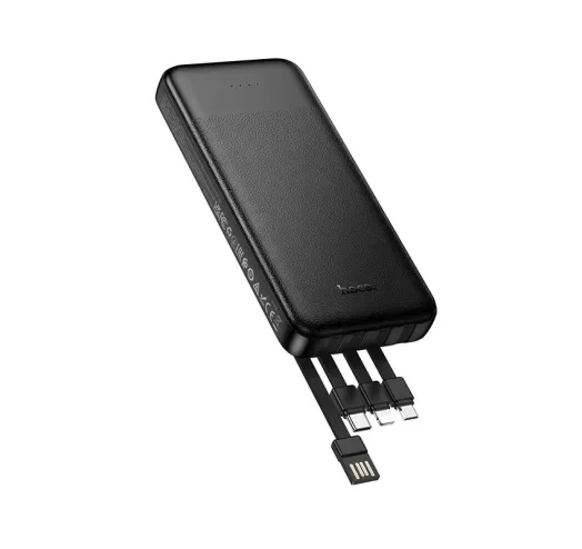 Power Bank HOCO J163 with 4 cables 10000mAh — фото 2