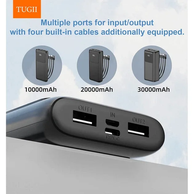 Power Bank WUW Y31 30000mAh — фото 2