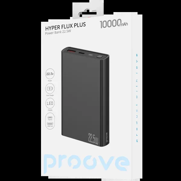 Power Bank Proove Hyper Flux Plus 22.5W 10000mAh — фото 2