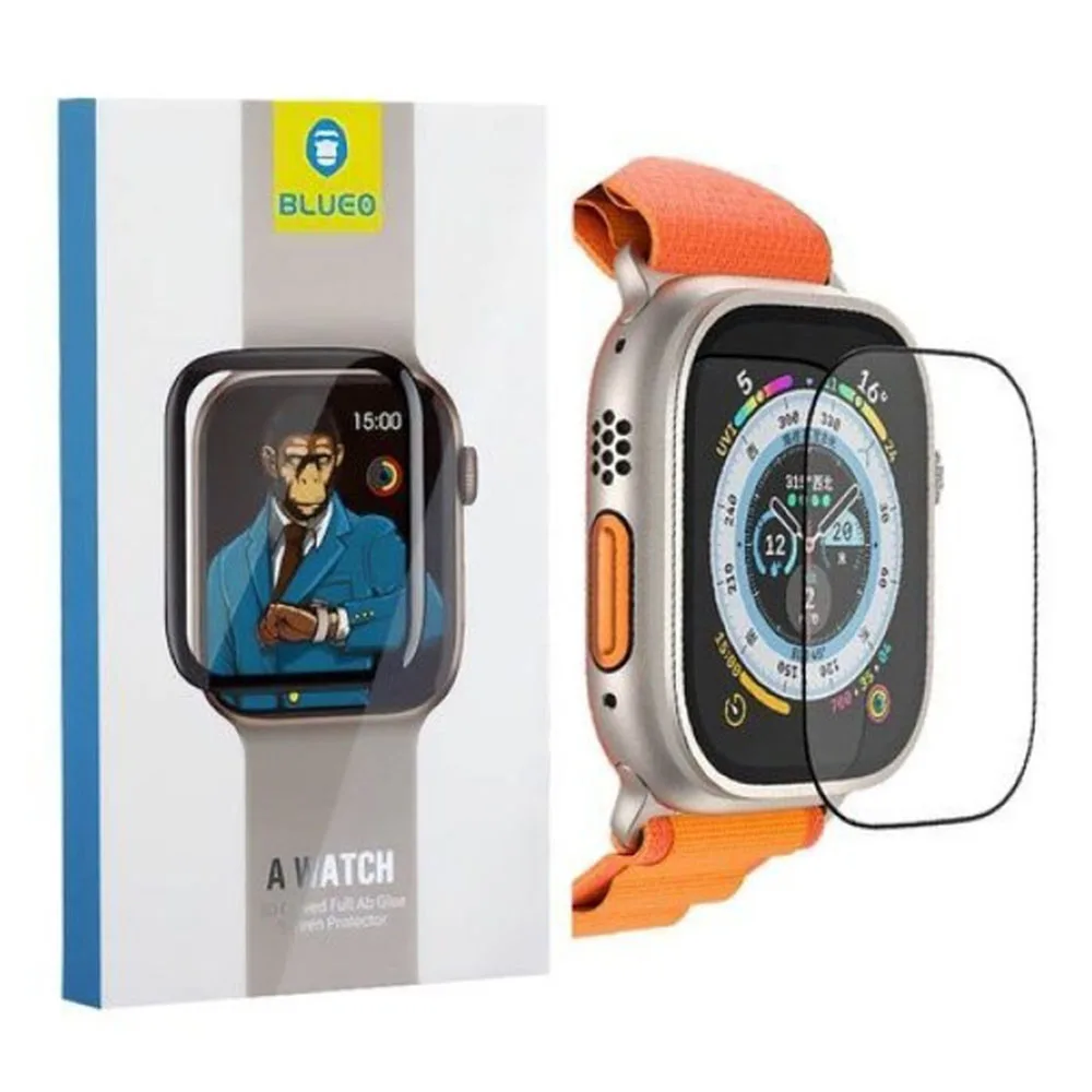 Захисне скло Blueo для Apple Watch Ultra 1/2/3 49mm PB1 Corning Gorilla HD Series — фото 1