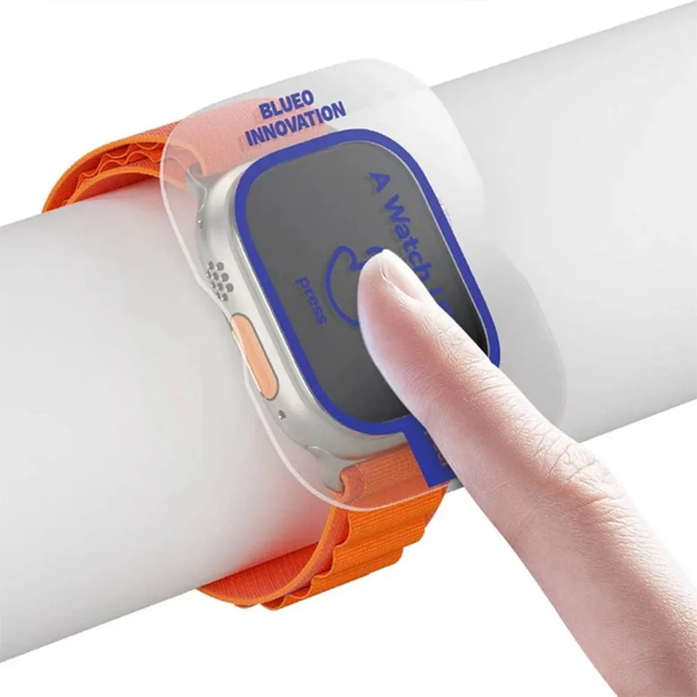 Захисне скло Blueo для Apple Watch Ultra 1/2/3 49mm PB1 Corning Gorilla HD Series — фото 2