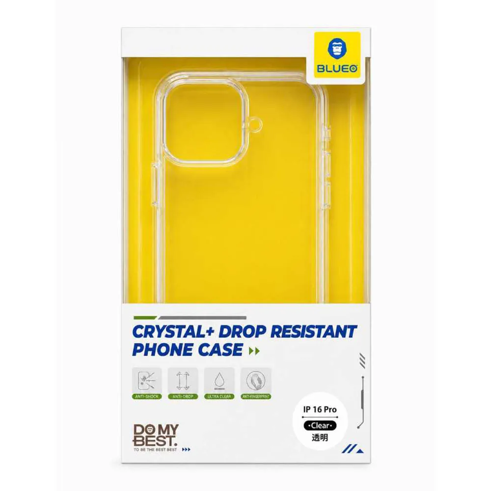 Чохол Blueo для iPhone 16 Pro B37 Crystal+ Drop Resistance Series — фото 3