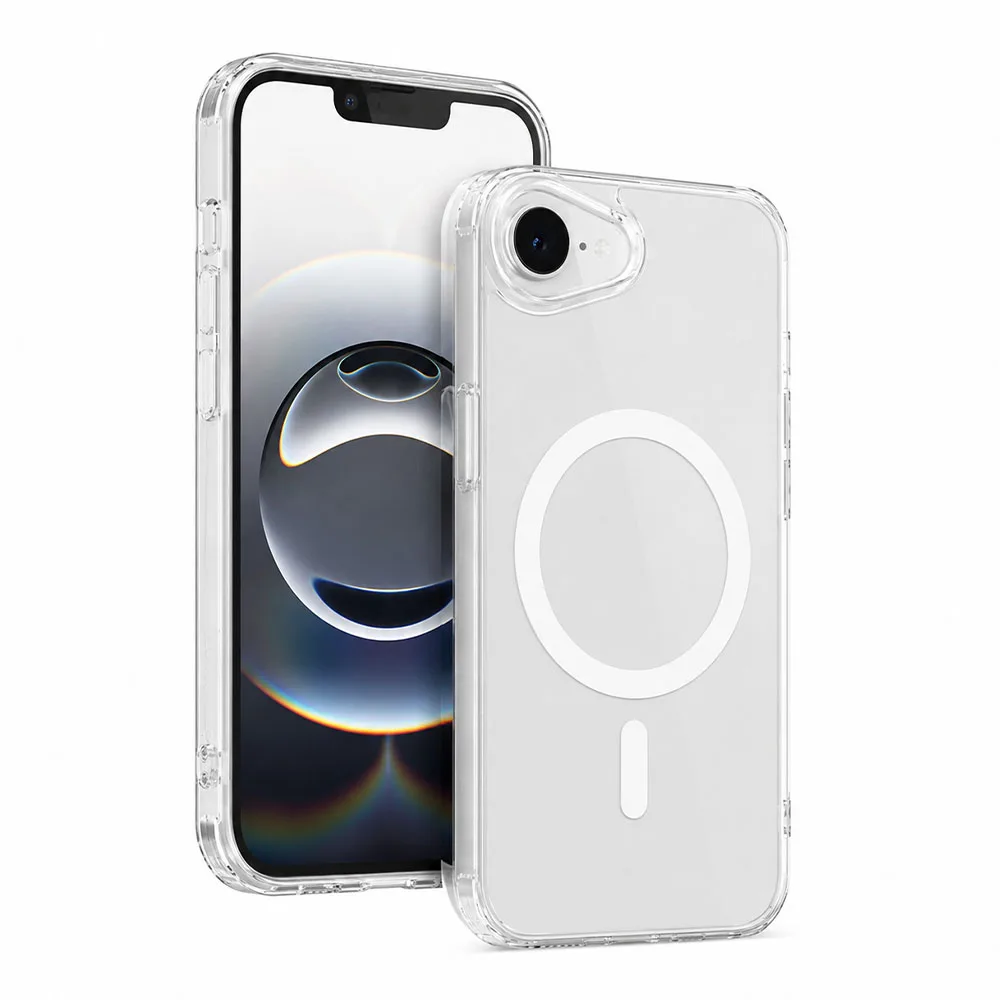 Чохол Blueo для iPhone 16e/17e BL039 Crystal+ Anti-Drop with Magnetic — фото 1