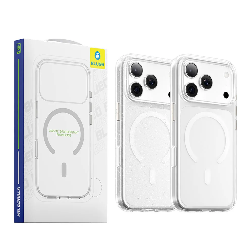 Чохол Blueo для iPhone 18 Pro/17 Pro B41 Crystal Pro Drop Resistance With Magnetic Series — фото 3