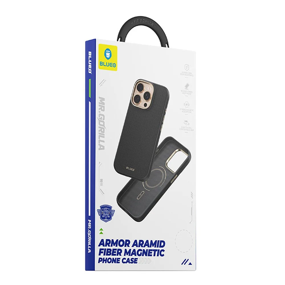 Чохол Blueo для iPhone 17 Pro Max BL059 Air Aramid Fiber Magnetic Series — фото 3