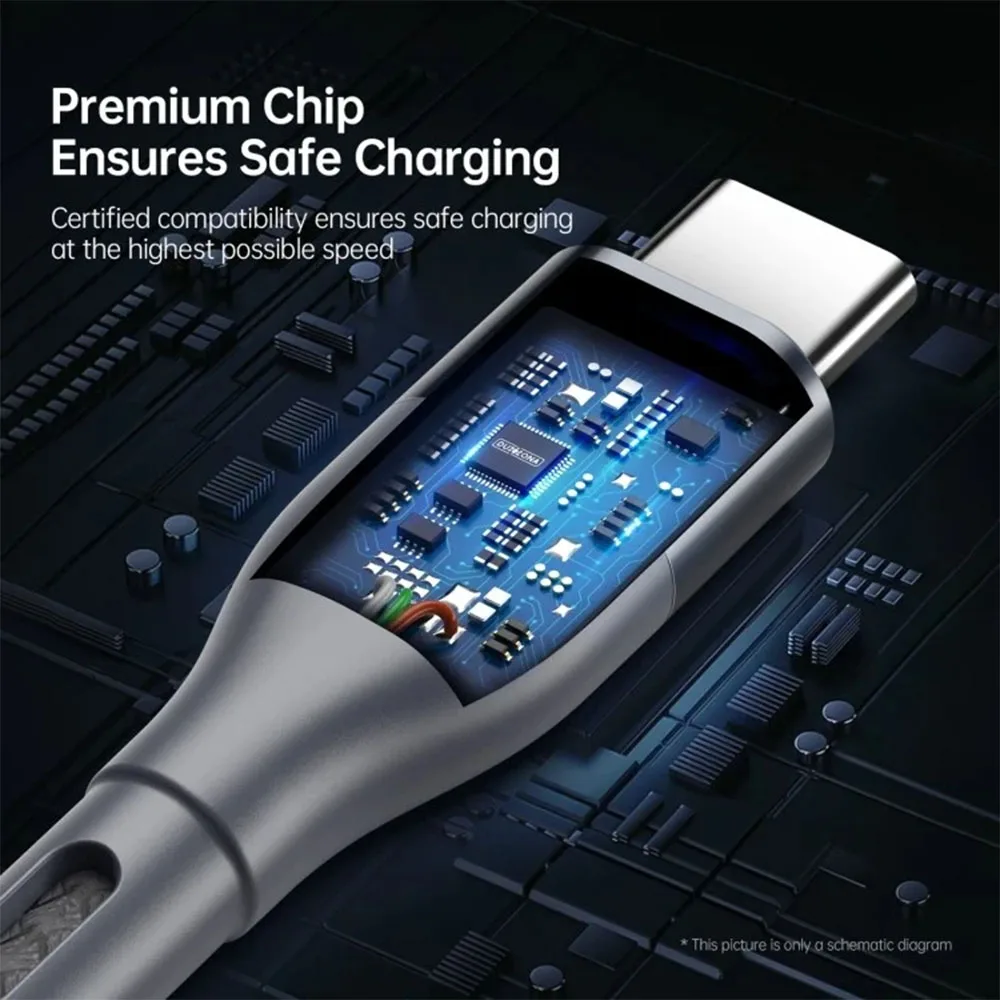 Кабель Duzzona A2 USB-C to USB-C — фото 3