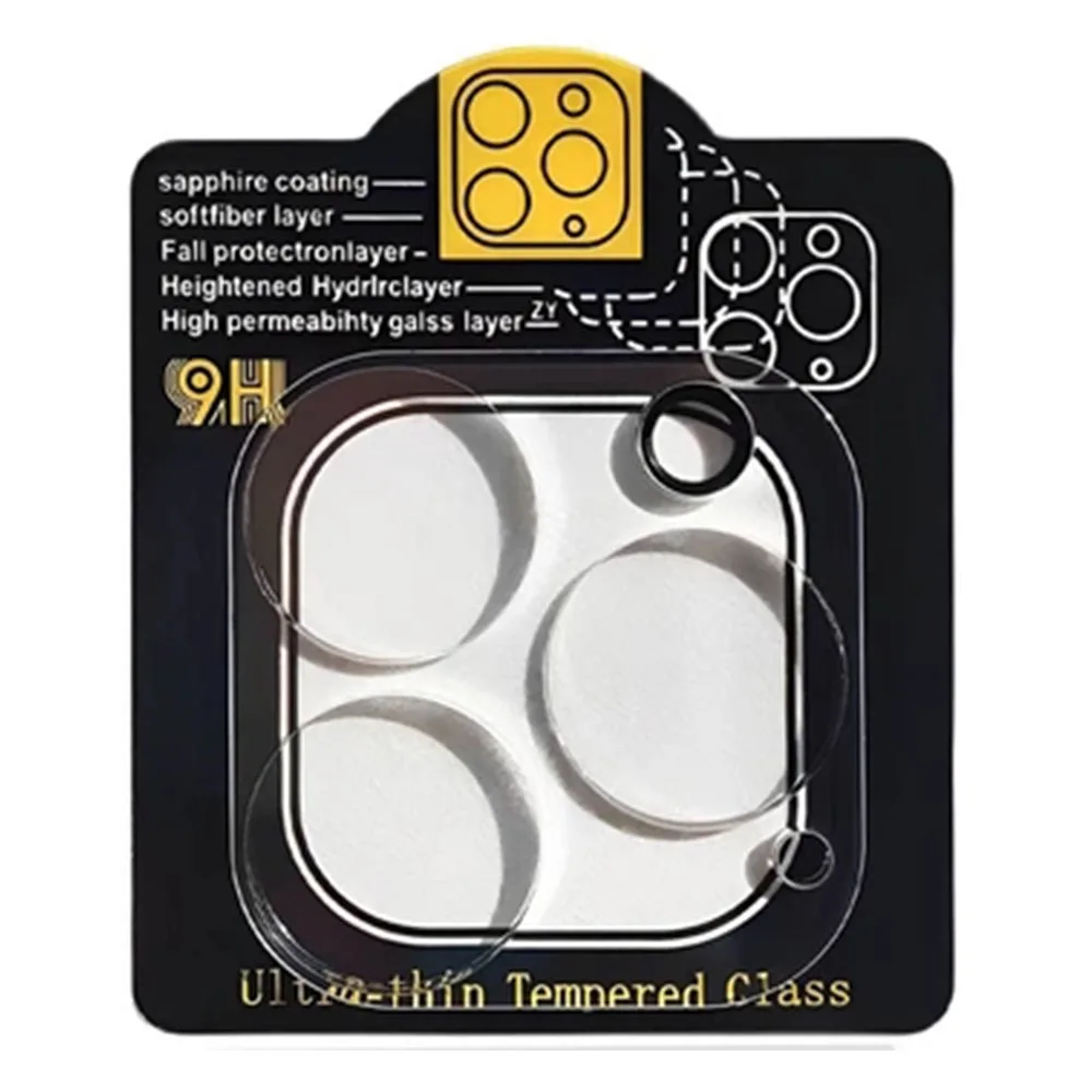 Захисне скло на камеру Full Block для iPhone 11 Pro/11 Pro Max техпак