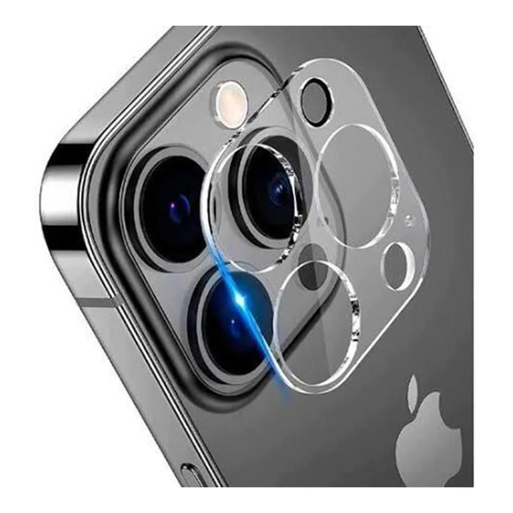 Захисне скло на камеру Full Block для iPhone 15 Pro/15 Pro Max mini техпак — фото 3