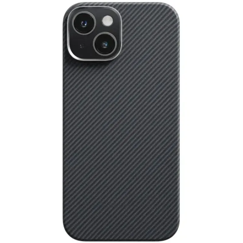 Чохол PC Carbon Protective Slim with Magsafe для iPhone 15 — фото 1