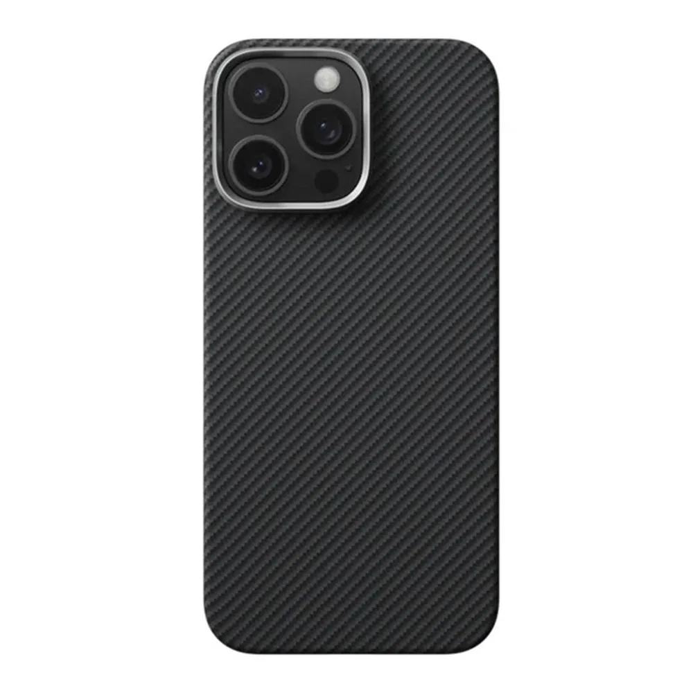 Чохол PC Carbon Protective Slim with Magsafe для iPhone 15 Pro — фото 1