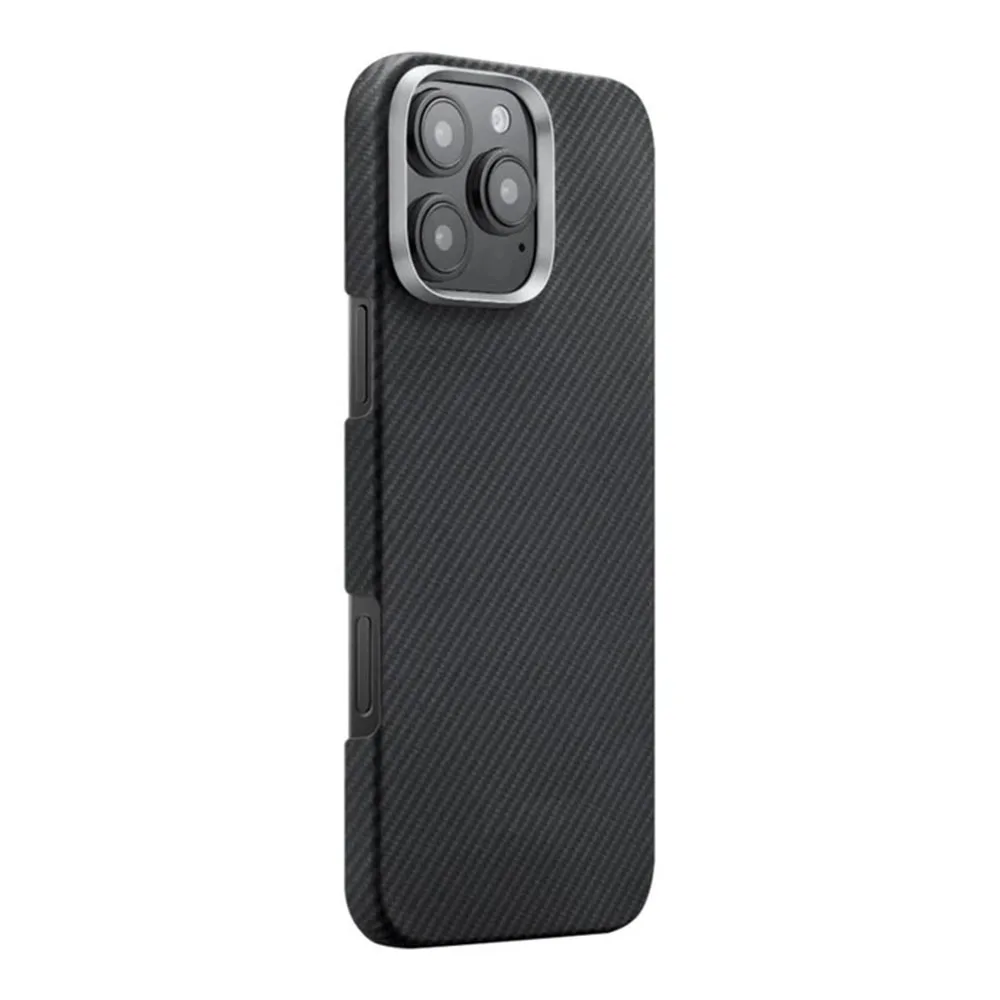 Чохол PC Carbon Protective Slim with Magsafe для iPhone 16 Pro Max — фото 2