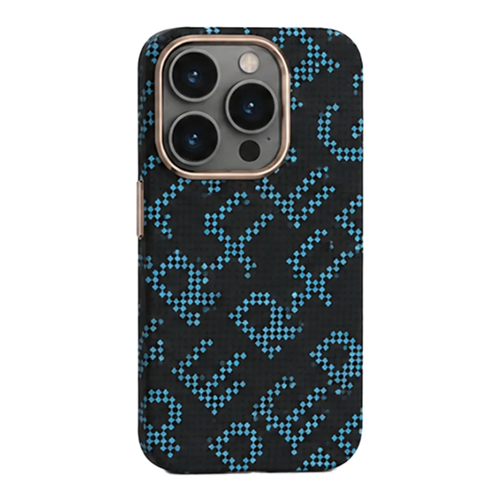 Чохол PC Carbon with MagSafe для iPhone 15 Pro — фото 4