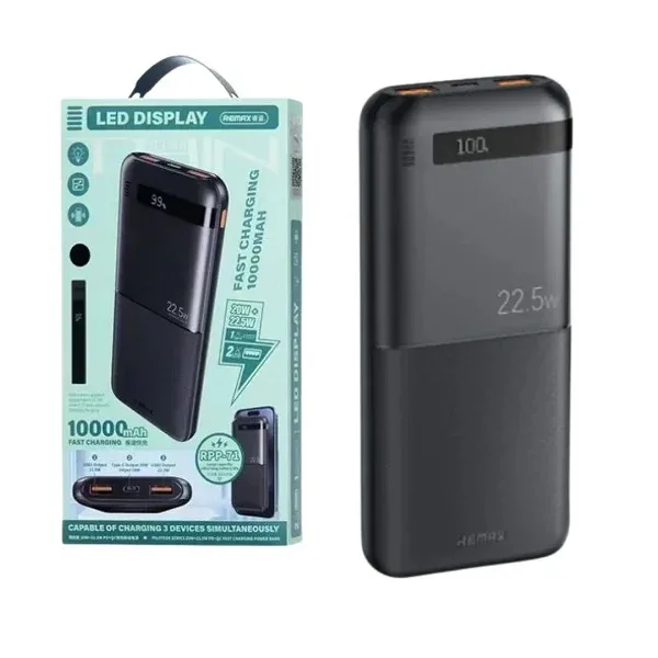 Power Bank Remax RPP-71 20W+22.5W 10000mAh Piloteer Series — фото 3