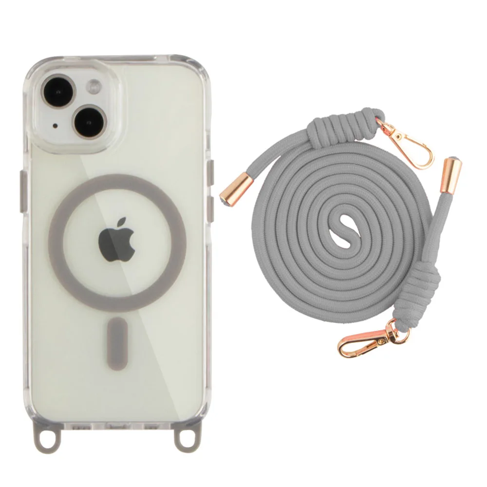 Чохол TPU+PC LanyardCase with MagSafe для iPhone 13/14 — фото 5