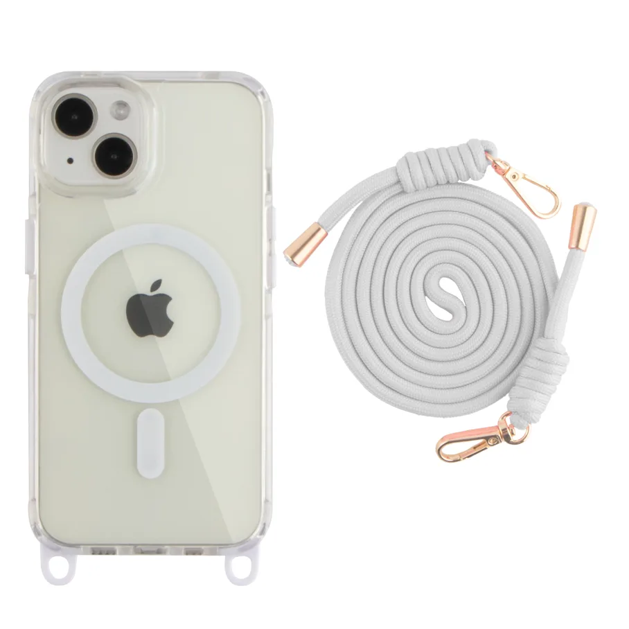 Чохол TPU+PC LanyardCase with MagSafe для iPhone 13/14 — фото 6