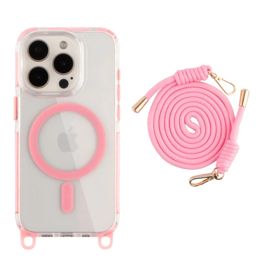 Чохол TPU+PC LanyardCase with MagSafe для iPhone 14 Pro Max — фото 5