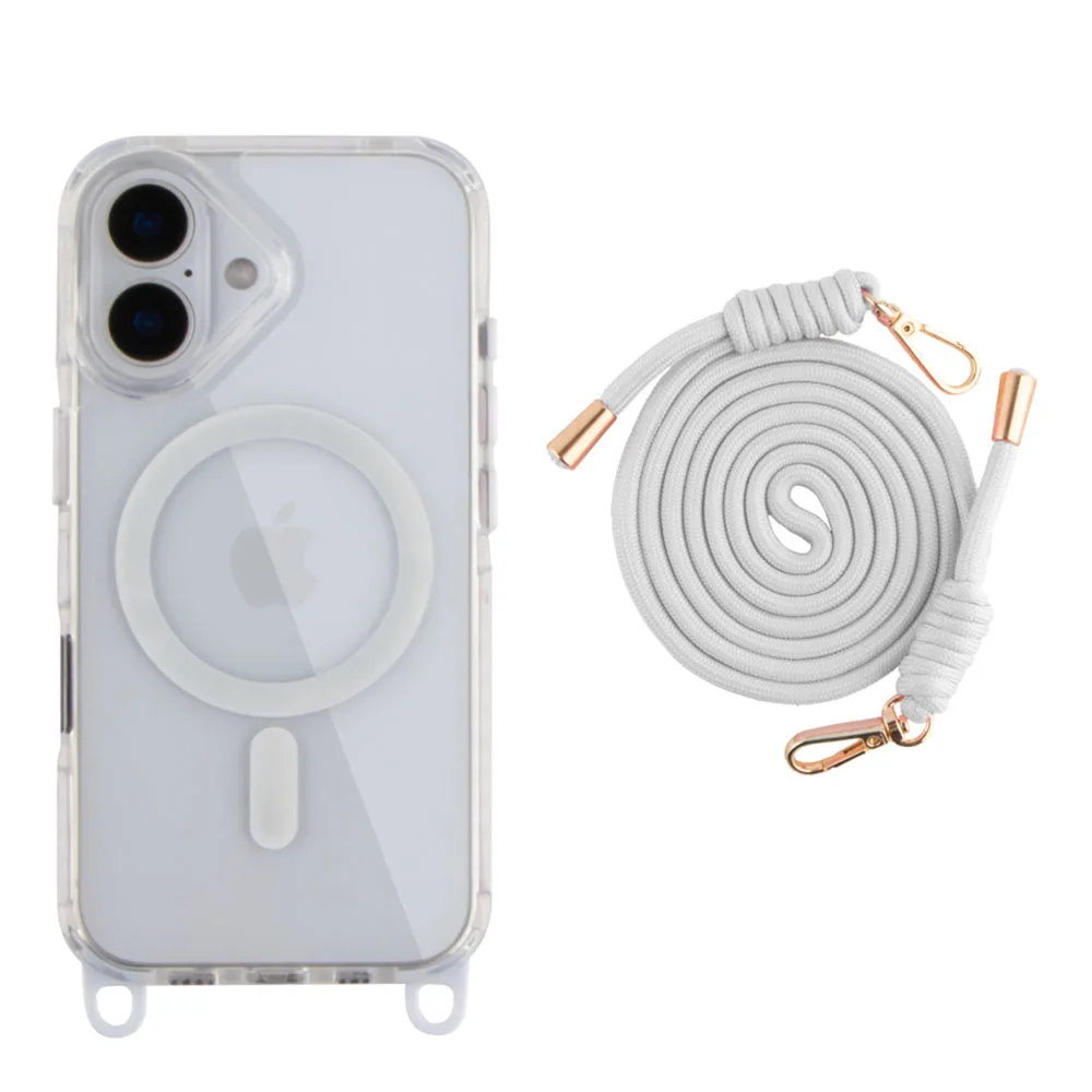 Чохол TPU+PC LanyardCase with MagSafe для iPhone 17 — фото 7