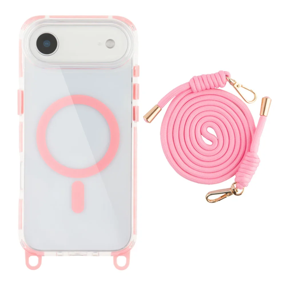 Чохол TPU+PC LanyardCase with MagSafe для iPhone 17 Air — фото 4