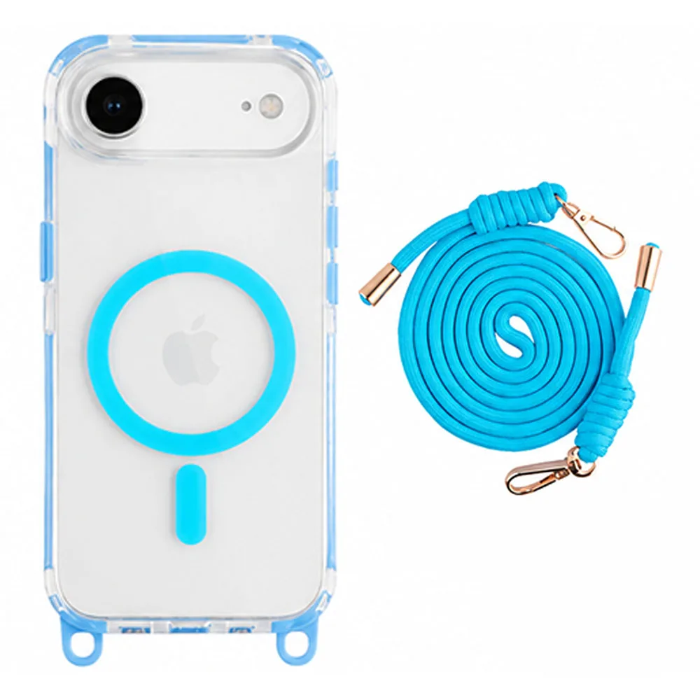 Чохол TPU+PC LanyardCase with MagSafe для iPhone 17 Air — фото 5