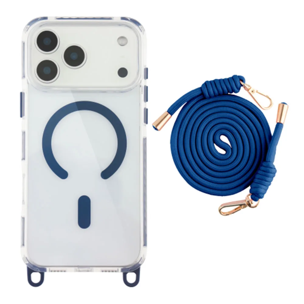 Чохол TPU+PC LanyardCase with MagSafe для iPhone 17 Pro — фото 3