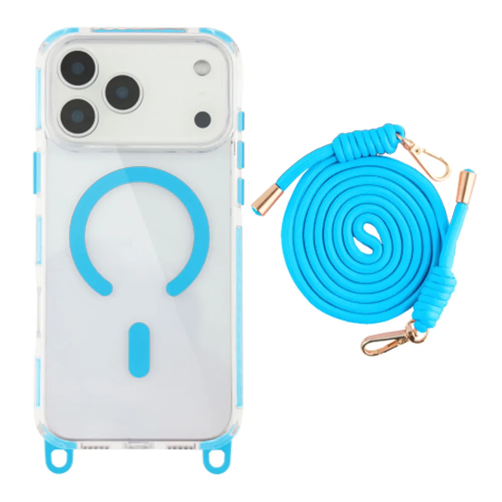 Чохол TPU+PC LanyardCase with MagSafe для iPhone 17 Pro Max — фото 5