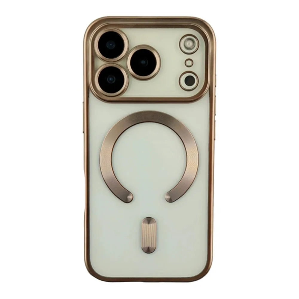 Чохол TPU Metallic Chrome Full Camera with Magsafe для iPhone 17 Pro — фото 6