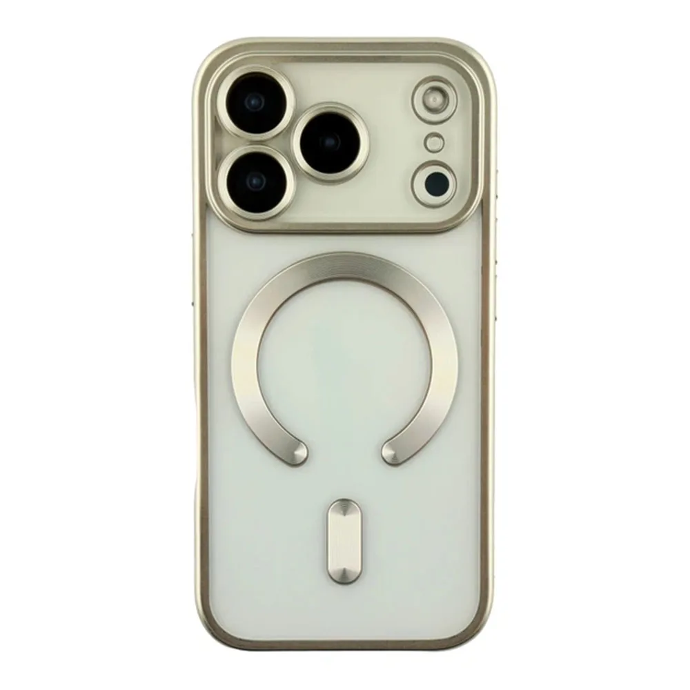 Чохол TPU Metallic Chrome Full Camera with Magsafe для iPhone 17 Pro — фото 5