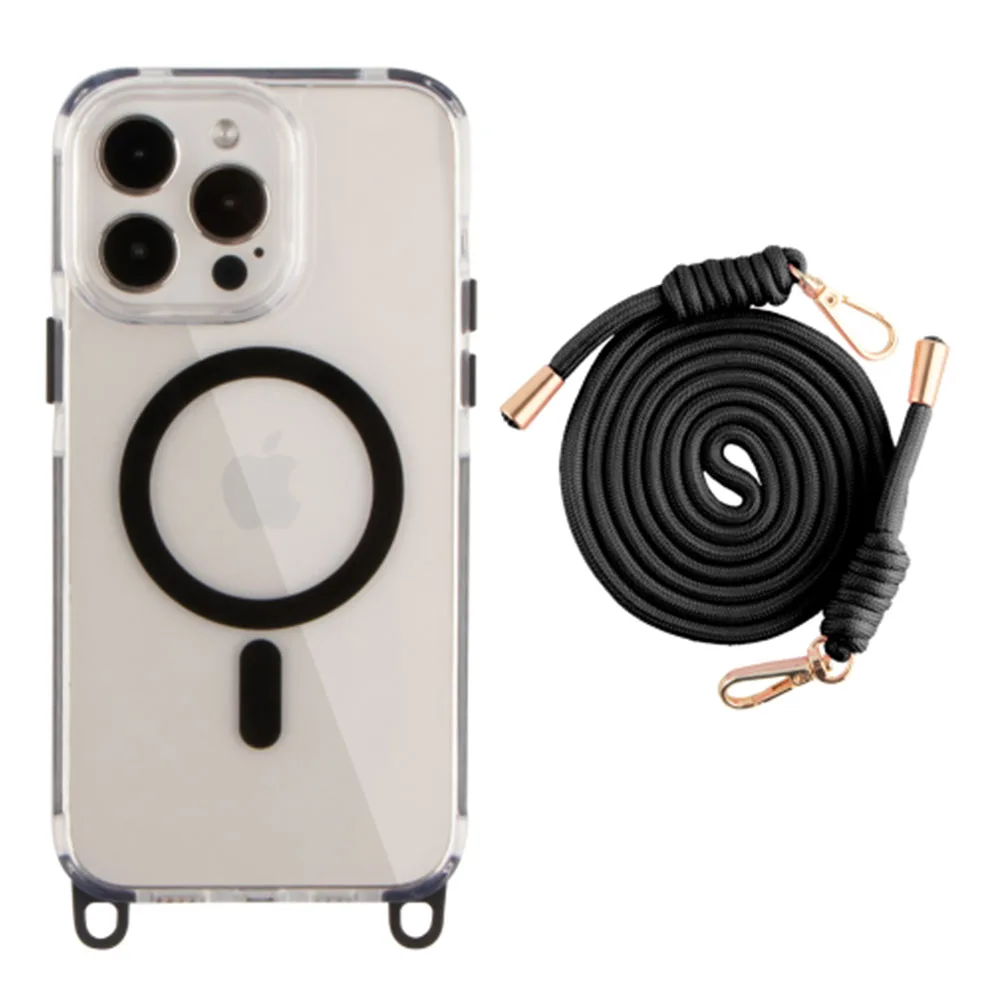 Чохол TPU+PC LanyardCase with MagSafe для iPhone 13 Pro — фото 1