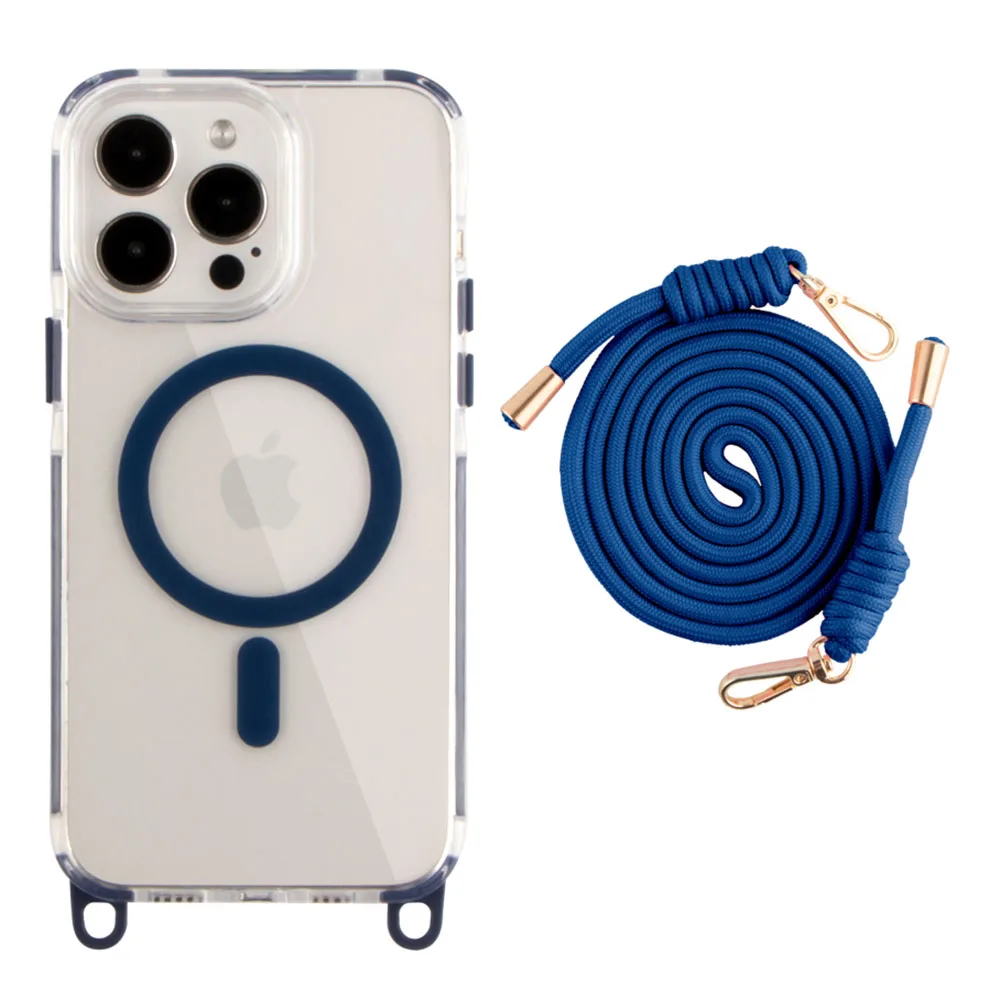 Чохол TPU+PC LanyardCase with MagSafe для iPhone 13 Pro — фото 2
