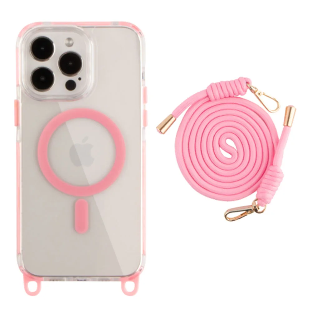 Чохол TPU+PC LanyardCase with MagSafe для iPhone 13 Pro — фото 3