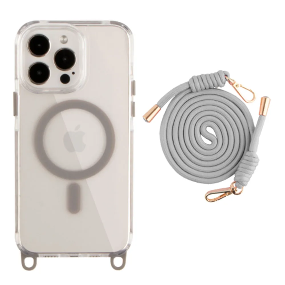 Чохол TPU+PC LanyardCase with MagSafe для iPhone 13 Pro — фото 5