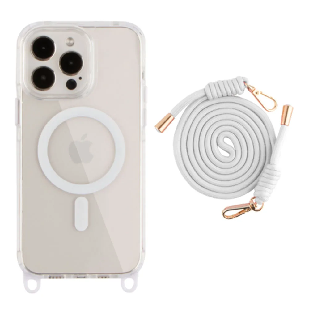 Чохол TPU+PC LanyardCase with MagSafe для iPhone 13 Pro — фото 6