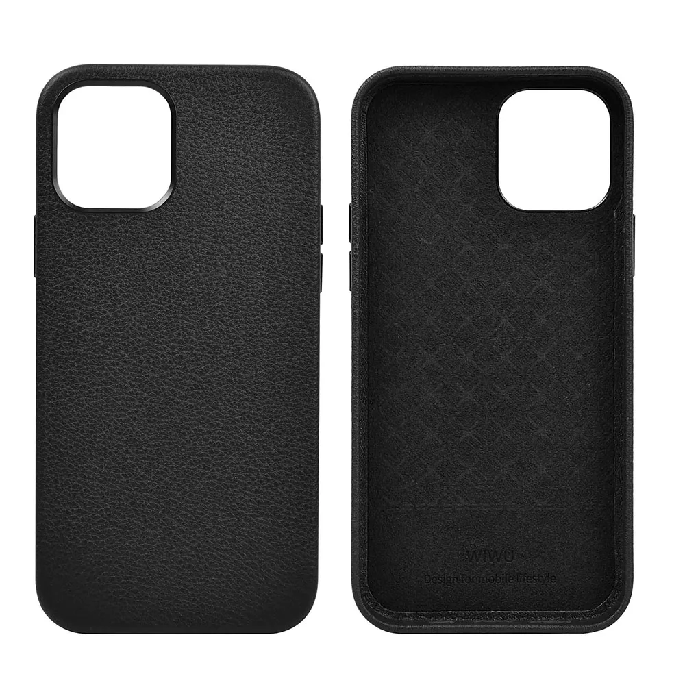 Чохол Wiwu Calfskin Leather case для iPhone 13 Pro Max — фото 2