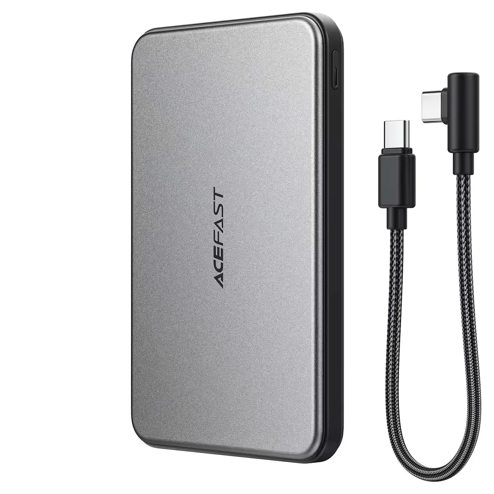 Power Bank Acefast M30 PD20W Magnetic Fast Charging with cable 5000mAh — фото 4