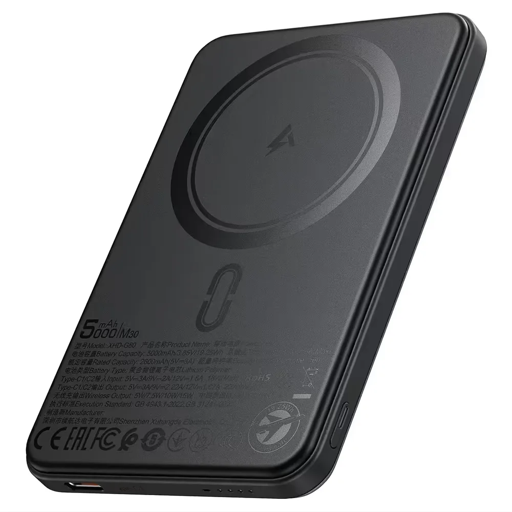 Power Bank Acefast M30 PD20W Magnetic Fast Charging with cable 5000mAh — фото 3