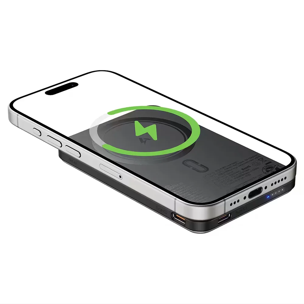 Power Bank Acefast M30 PD20W Magnetic Fast Charging with cable 5000mAh — фото 2