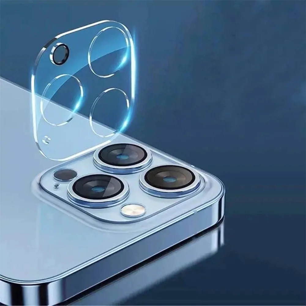 Захисне скло на камеру Full Block для iPhone 13 Pro/13 Pro Max mini техпак — фото 3
