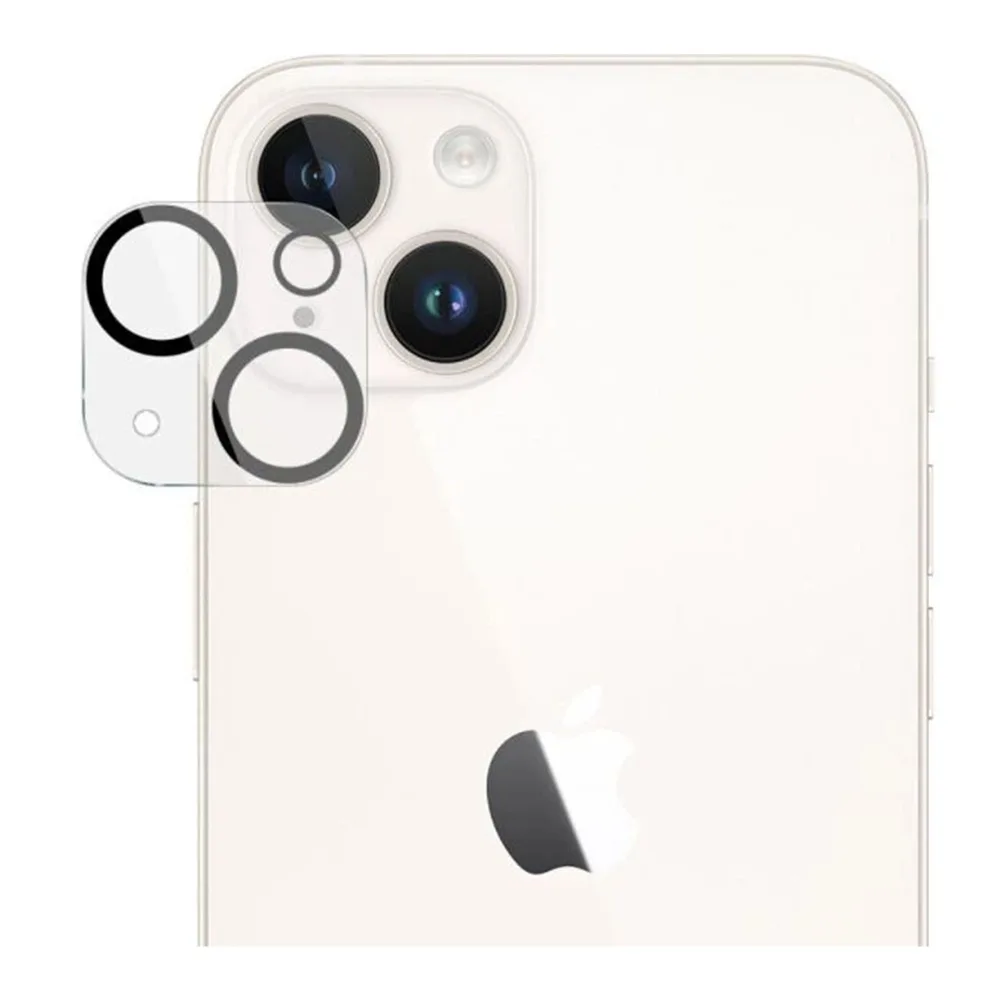Захисне скло на камеру Full Block для iPhone 15/15 Plus mini техпак — фото 3