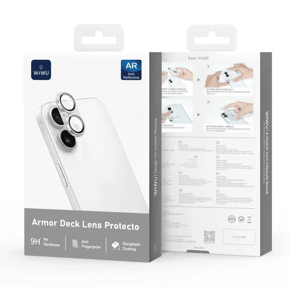 Захисне скло Wiwu для камери iPhone 17 LG-012 Armor Deck — фото 3
