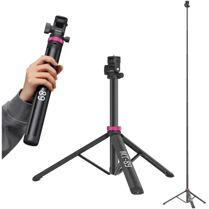Штатив Ulanzi MT-89 Quick-Release Light Stand with Cold Shoe Mount (39-208cm) — фото 3